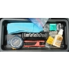 Image 6 : JOB LOT - MASTERLOCKS, SAFETY GLASSES, MISC SOCKETS, HUSKY TOOL CHEST, HAND TOOLS, ETC