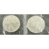 Image 2 :  LOT OF 2 - 1963 CDN SILVER DOLLARS - VOYAGEUR 