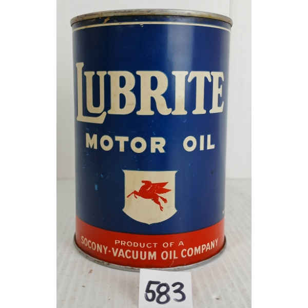 LUBRITE MOTOR OIL QT CAN