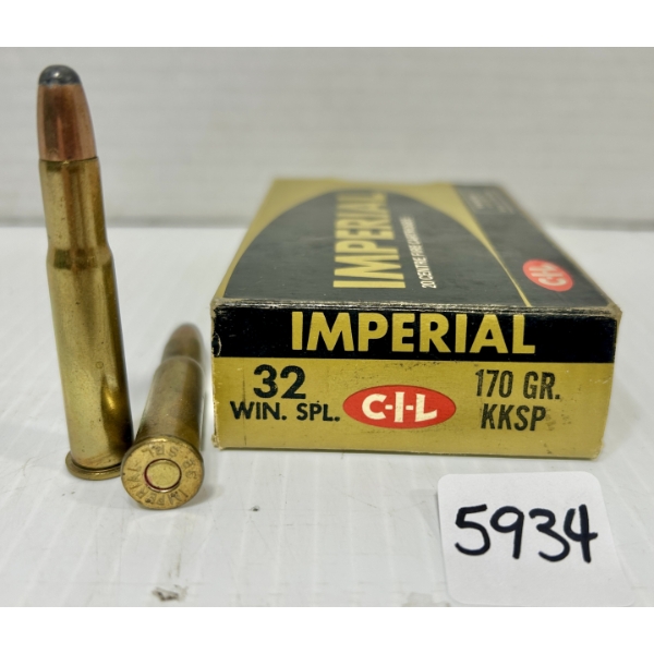 AMMO: 20X IMPERIAL .32 SPL - 170 GR. 