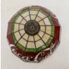 Image 7 : STAINED GLASS COCA-COLA TABLE LAMP