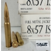 Image 2 : AMMO / BRASS: 39X LIVE & 1X BRASS 8 MM MAUSER - 197.5 GR FMJ