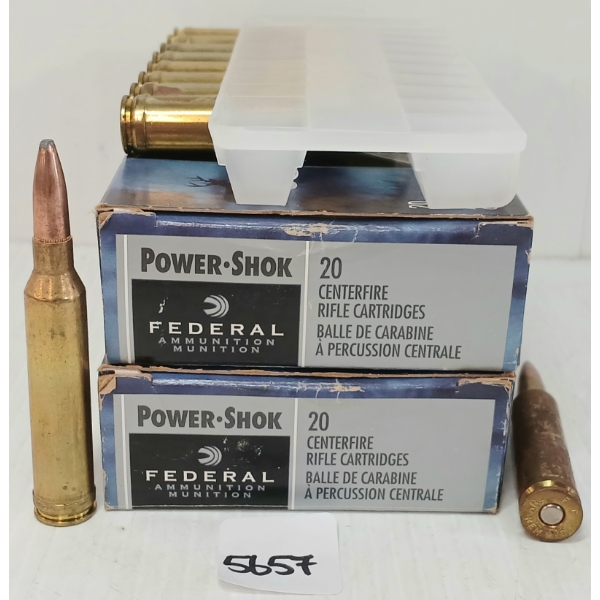AMMO: 40X FEDERAL 7MM REM MAG - 150GR - SP