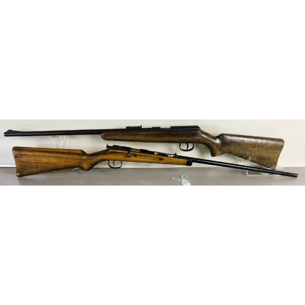 LOT OF 2 - SINGLE SHOT RIFLES IN .22 LR 