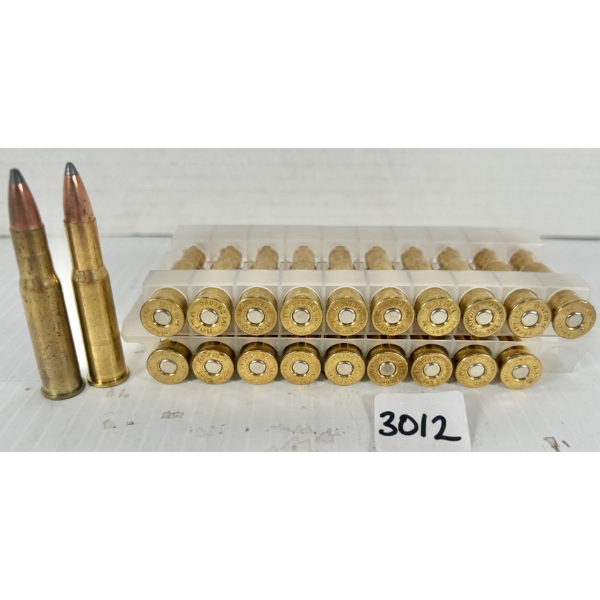 AMMO: 21X .303 SAVAGE 150GR. SP - RELOADS 
