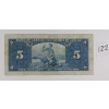 Image 2 : 1937 CDN $5 BANKNOTE