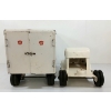 Image 8 : MINNITOYS PRESSED STEEL HEINZ TOMATO JUICE TRANSPORT TRUCK & TRAILER