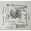 Image 2 : JOB LOT - COMBINATION WRENCHES, RATCHETS, SOCKETS, DRILL BITS, ETC