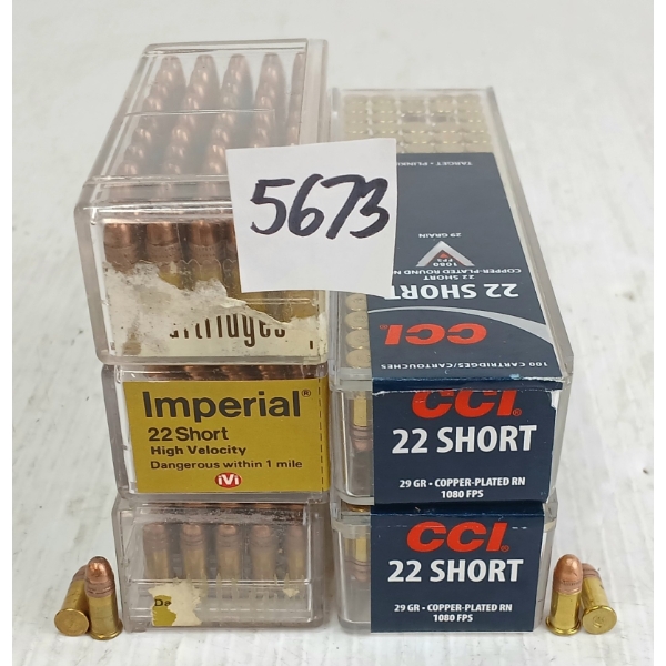 AMMO: 129X MIXED .22S - 29GR