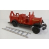 Image 2 : FIRETRUCK W/ LADDER - CAST IRON