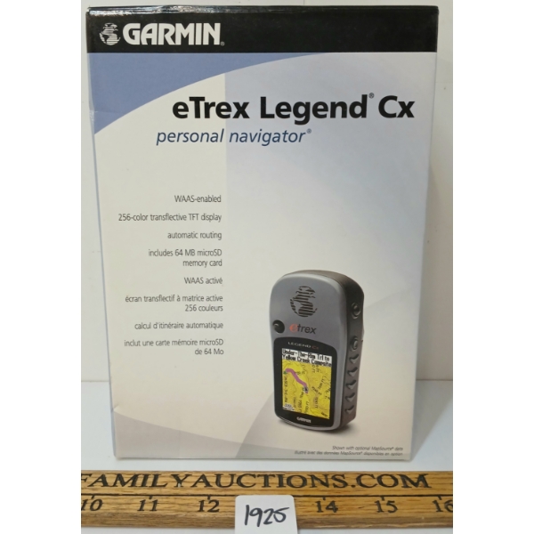 GARMIN ETREX LEGEND CX PERSONAL NAVIGATOR