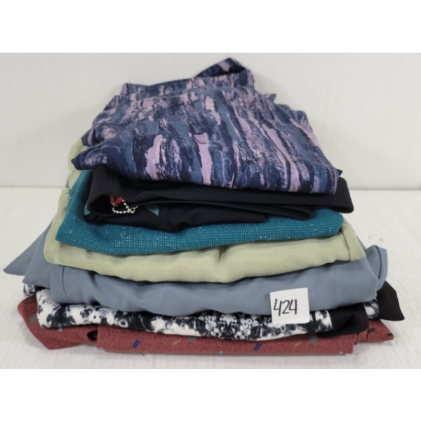 LOT OF 7 - WOMEN'S SKIRT, PANTS & LEGGINGS - MFG LIFETIME, MINIMUM & WESC
