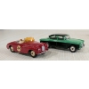 Image 10 : LOT OF 8 - DINKY TOYS DIECAST CARS - HUMBER HAWK, SUNBEAM ALPINE, PLYMOUTH BELVEDERE, ETC