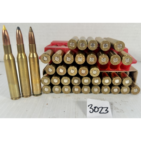 AMMO: 40X MIXED .270 WIN - RELOADS 