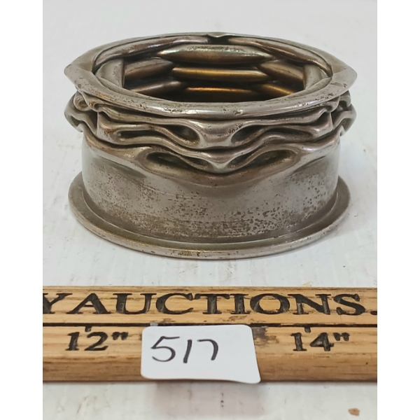 1897 PATRONENFABRIK KARLSRUHE GERMAN MUNITIONS CASING