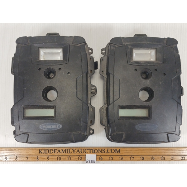 LOT OF 2 - MOULTRIE TRAIL CAMERAS