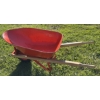 Image 1 : STEEL WHEELBARROW W/ NEW HANDLES