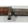 Image 6 : BOWIE KNIFE W/ LEATHER SHEATH