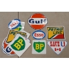 Image 1 : QTY OF DECALS - ESSO, BP, GULF, ETC