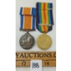 Image 3 : LOT OF 2 - WWI MEDALS - SPR. S. HALLORAN C.R.T.