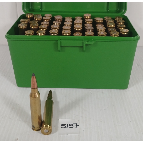 AMMO: 50X MIXED 7MM REM MAG - 154GR - RELOADS 
