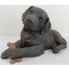 742  LAB PUP SANDICAST SCULPTURE