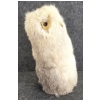 Image 6 : RABBIT FUR WHITE OWL DOLL