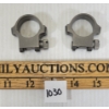 Image 1 : PAIR OF RUGER 1IN SILVER MATTE TUBE RINGS
