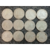 Image 1 : LOT OF 12 - 1941-1965 CDN 10 CENT COINS