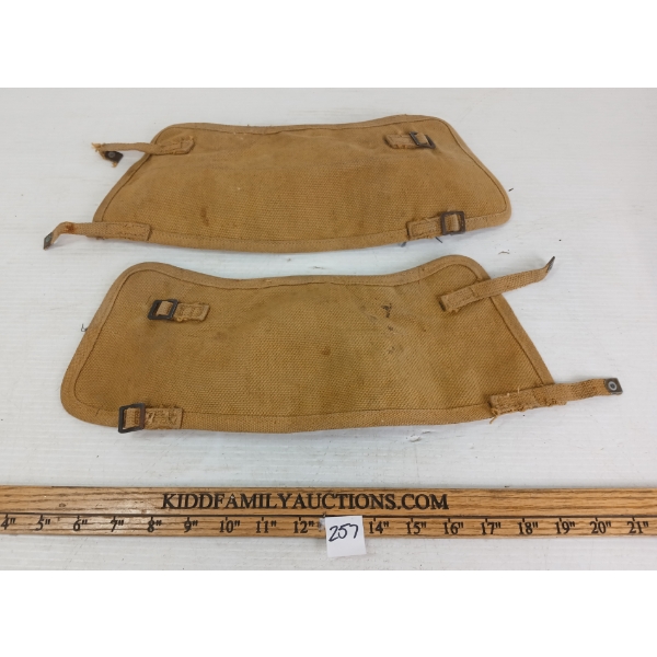 PAIR OF 1943 CDN G.P. & R. LTD GAITERS