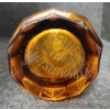 Image 7 :  CONRON DISTRIBUTING CORP. - TAHITI - HONEY AMBER ACID-ETCHED - 28OZ SELTZER BOTTLE