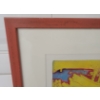 Image 5 : "LAND & SKY SERIES #1" BY DIANE PUGEN - FRAMED WOODBLOCK PRINT
