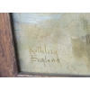 Image 3 : "SOMETHING THE TONE OF..." BY KATHLEEN ENGLAND (1908 - 1999) - FRAMED OIL ON BOARD