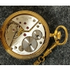 Image 3 : CARAVELLE 17 JEWELS POCKET WATCH W/ CHAIN