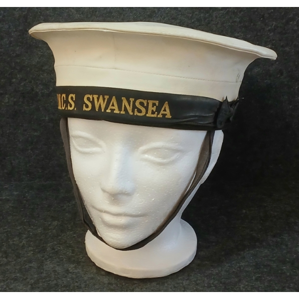 WWII CDN NAVY H.M.C.S. SWANSEA CAP
