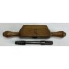 Image 2 : ENGLISH VICTORIAN STEEL / BOXWOOD SCREW BOX & TAP 