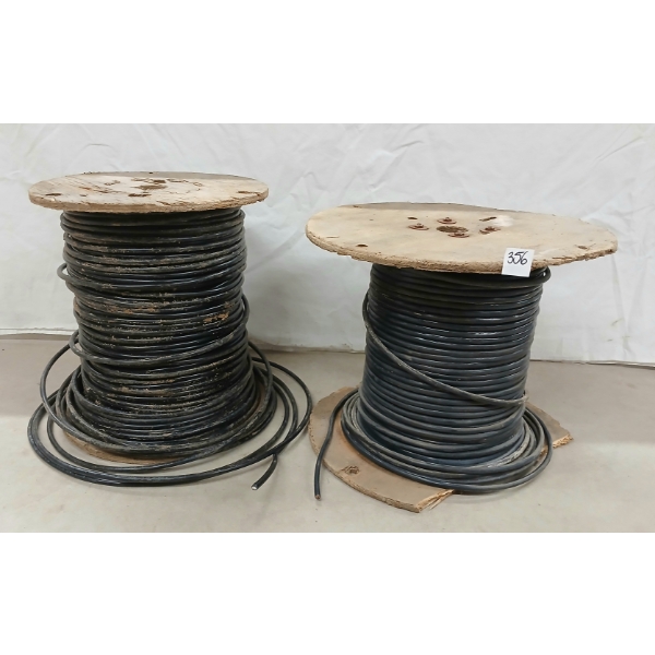 LOT OF 2 - MISC WIRE SPOOLS