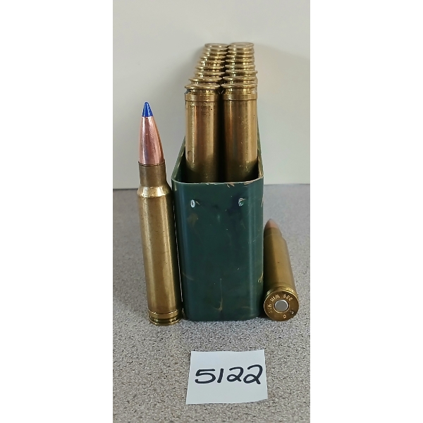 AMMO: 20X .338 WIN MAG - 210GR BARNES TTSX BT - RELOADS