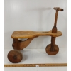 Image 2 : KIDDIE KAR RIDE-ON WOODEN TRICYCLE