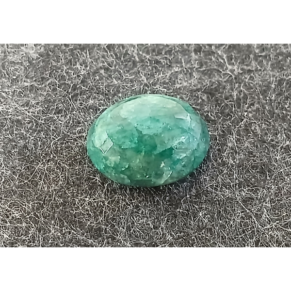 OVAL MIXED CUT LOOSE NATURAL EMERALD ($18,500 APPRAISAL)