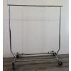 Image 1 : ROLLING CLOTHES RACK W/ EXTENDABLE ENDS
