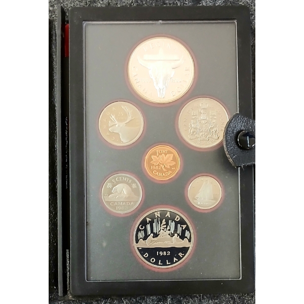 1982 RCM PROOF SET - 100TH ANN. OF REGINA