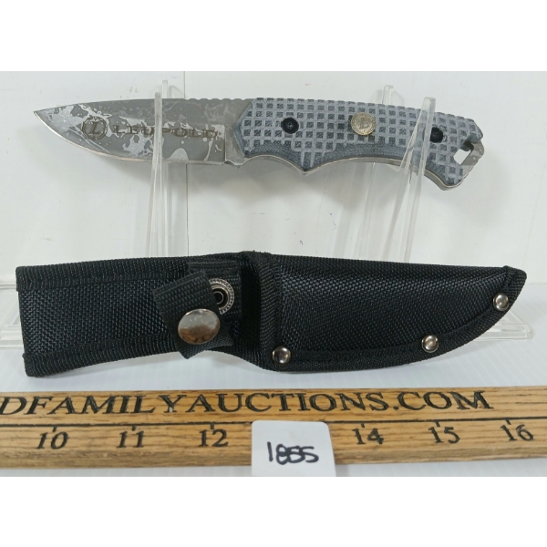 LEUPOLD HUNTING KNIFE W/ SHEATH