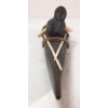 Image 3 : HUNTER IN KAYAK - SIGNED - STONE