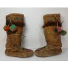 Image 6 : PAIR OF TALL BEADED MOOSE MUKLUKS