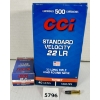 Image 1 : AMMO: 500X CCI .22 LR - 40 GR LRN
