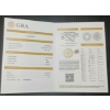 Image 5 : MOISSANITE - ROUND BRILLIANT CUT - W/ CERTIFICATE
