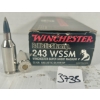 Image 1 : AMMO: 20X WINCHESTER .243 WSSM - 55 GR POLY TIP