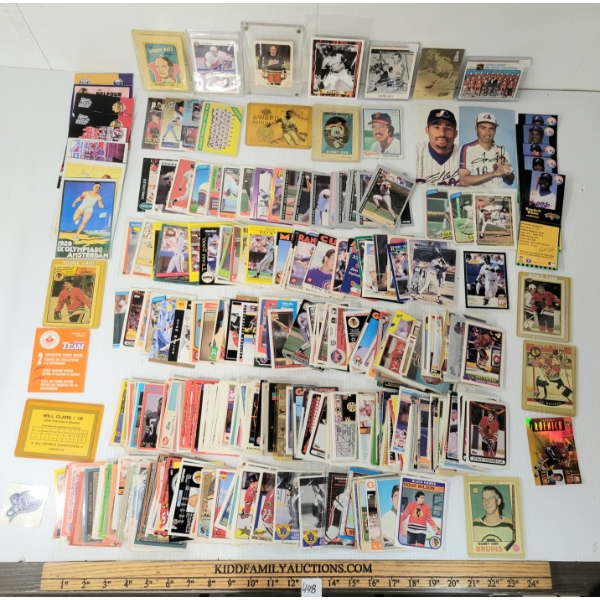 JOB LOT - MISC SPORTS CARDS - HOCEKY & BASEBALL