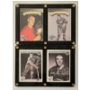 Image 3 :  LOT OF 5 - HOCKEY CARDS - INCL HOWE, GEOFFRION, TALBOT ETC